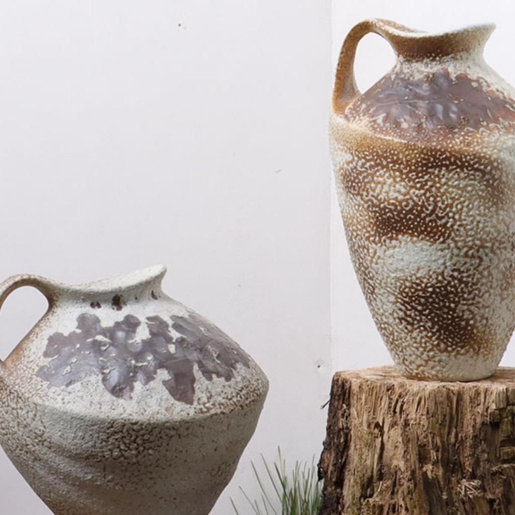 Creative Ceramic Lily Vase Kettle for Home Decor and Flower Arrangements