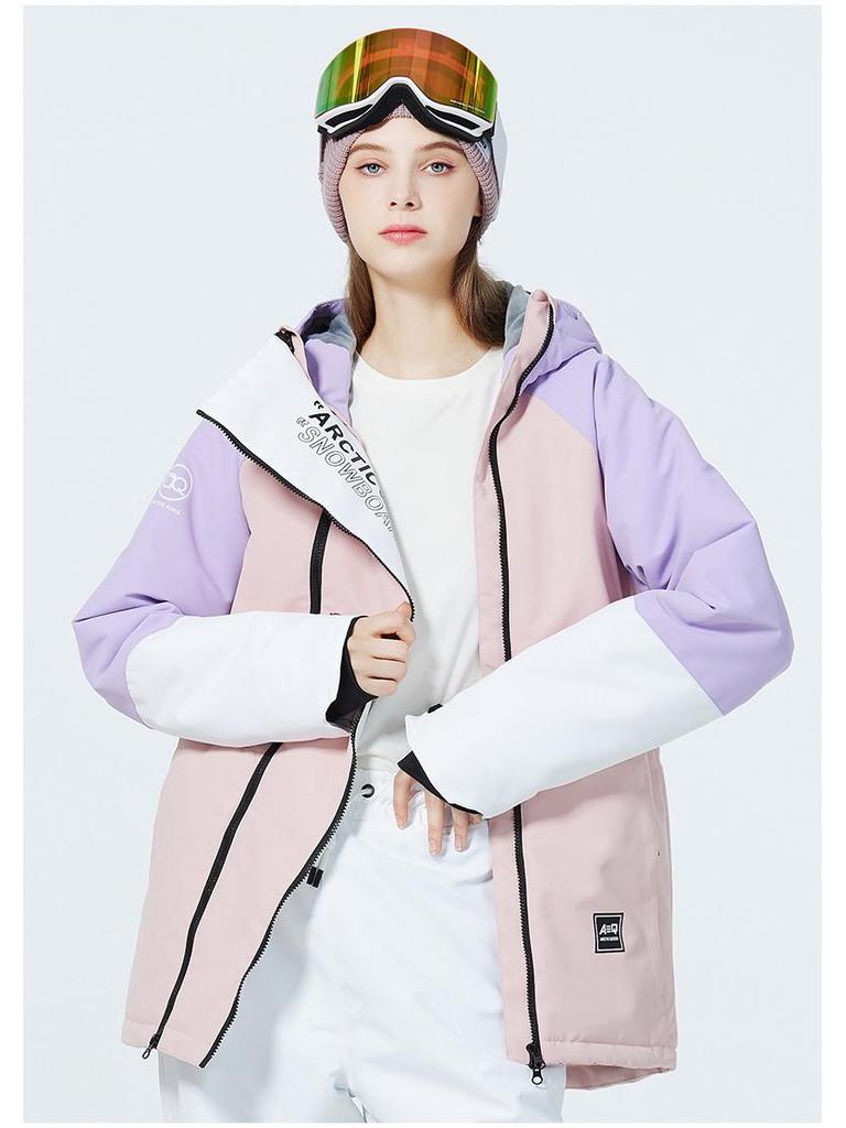 Unisex-Winterskianzug: Winddichte, Wasserabweisende, Verdickte und Warme Snowboard- und Skikleidung