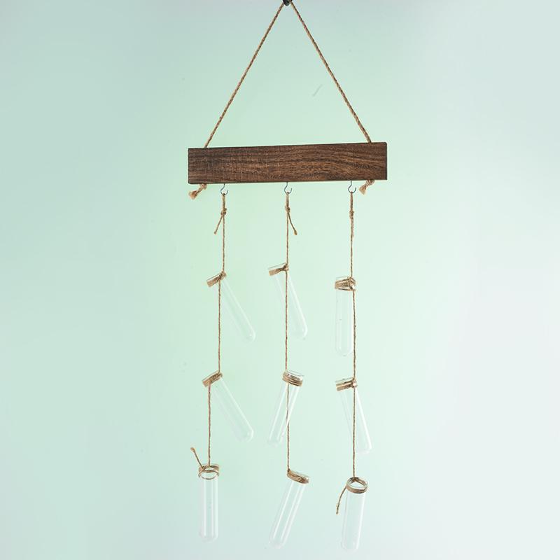 

Деревянный держатель для цветочных ваз, подвесная ваза для пробирок, стеклянный горшок для пробирок