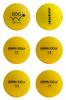 Edwin Golf Matte Golf 1 Dozen Balls, (12 Balls), Yellow, EDBA-3776