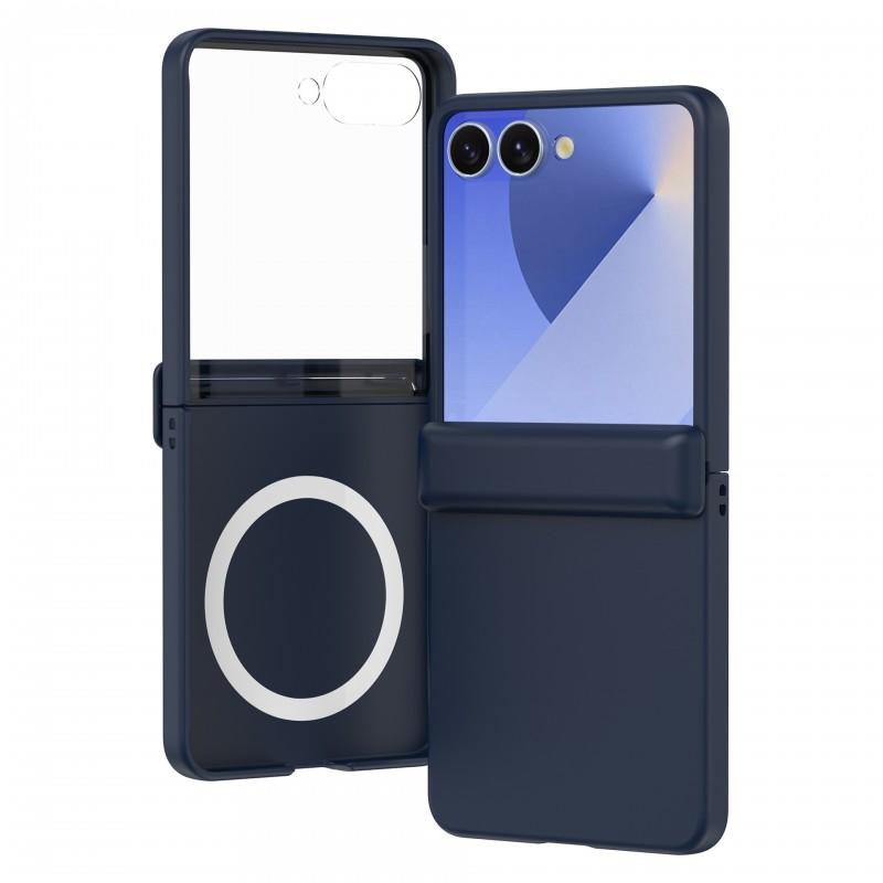 Magnetic Snap Case Galaxy Z Flip 8 7 FE 6 5 PC Hard Shell With Hinge Wireless Charging Compatible Anti-Slip