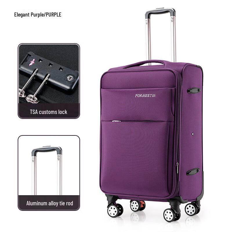 

PACKAGE FASHION 1905 Oxford Cloth Trolley Suitcase 20 inch