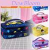 Modern Cartoon Large Lunch Bag With Oxford Fabric Insulation For Kids School Use