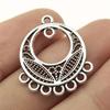 10pcs Charms Earring Connector Antique Silver Color Earring Connector Charms Earring Connector Charms For Jewelry Making