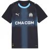 Puma Childrens/Kids 2025/2026 Olympique De Marseille FC Away Shirt
