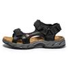 Classic Mens Sandals Summer Genuine Leather Sandals Men Outdoor Casual Lightweight Sandal Men Sneakers Size 46