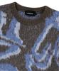 MAHAGRID Destroyed Eclipse Hairy Knit Sweater Brown(Mg2Efmk601A)