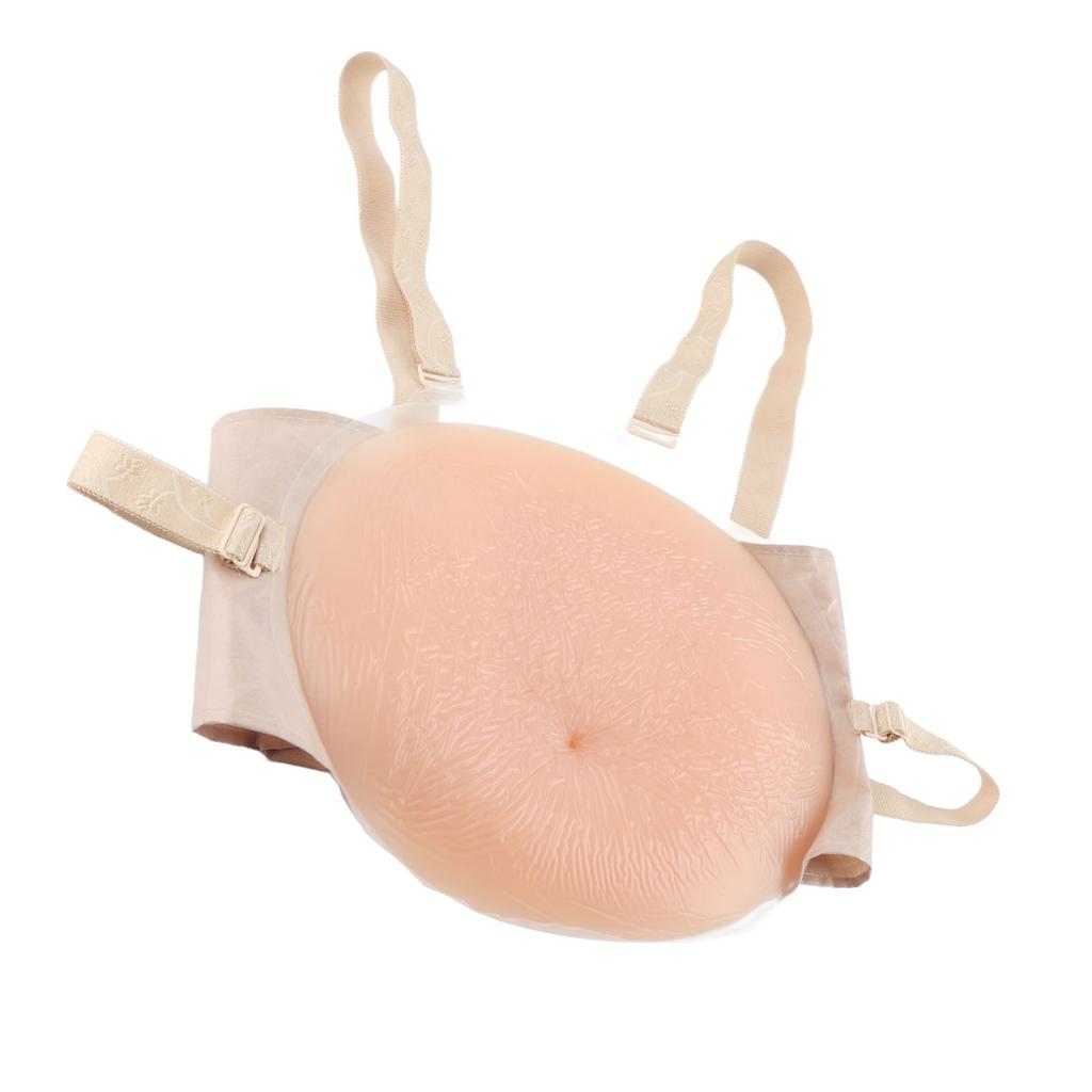Silicone Fake Pregnancy Belly Lifelike Artificial False Belly Actress Performance Photography