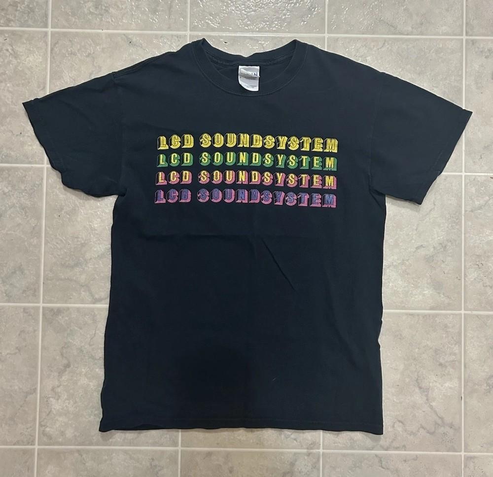 Винтажная коллекция LCD Soundsystem Унисекс Все размеры Футболка C22.32 XXXXL