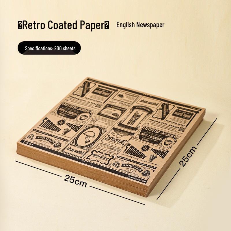 Baking Oil-Absorbing Kraft Paper Liner for Fried Chicken and Fries