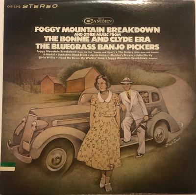 LP Record BLUEGRASS BANJO PICKERS  Foggy Mountain Breakdown And Other  CAS2243 RCA CAMDEN 196 US CountryFolk Used