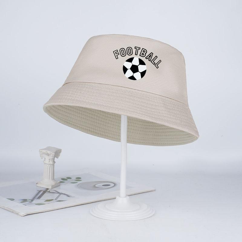Cute “FOOTBALL” Kids' Bucket Hat: Breathable, Foldable, UV-Protective—Perfect Gift for Young Boys and Girls Who Love Soccer