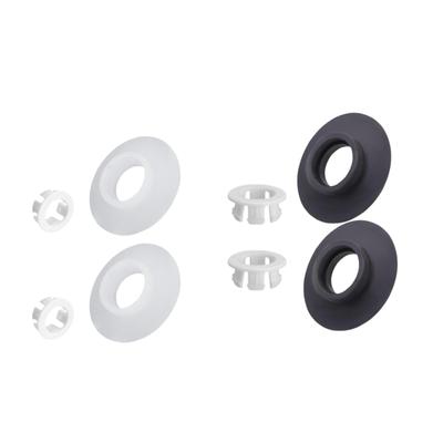 Two Set Flush Valve Seal and Clip Wide Compatibility High Performance Toilet Repair Accessories for Dual Flush Valves