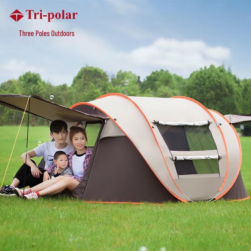 Tri-polar TP2639 Automatic Pop-Up Camping Tent