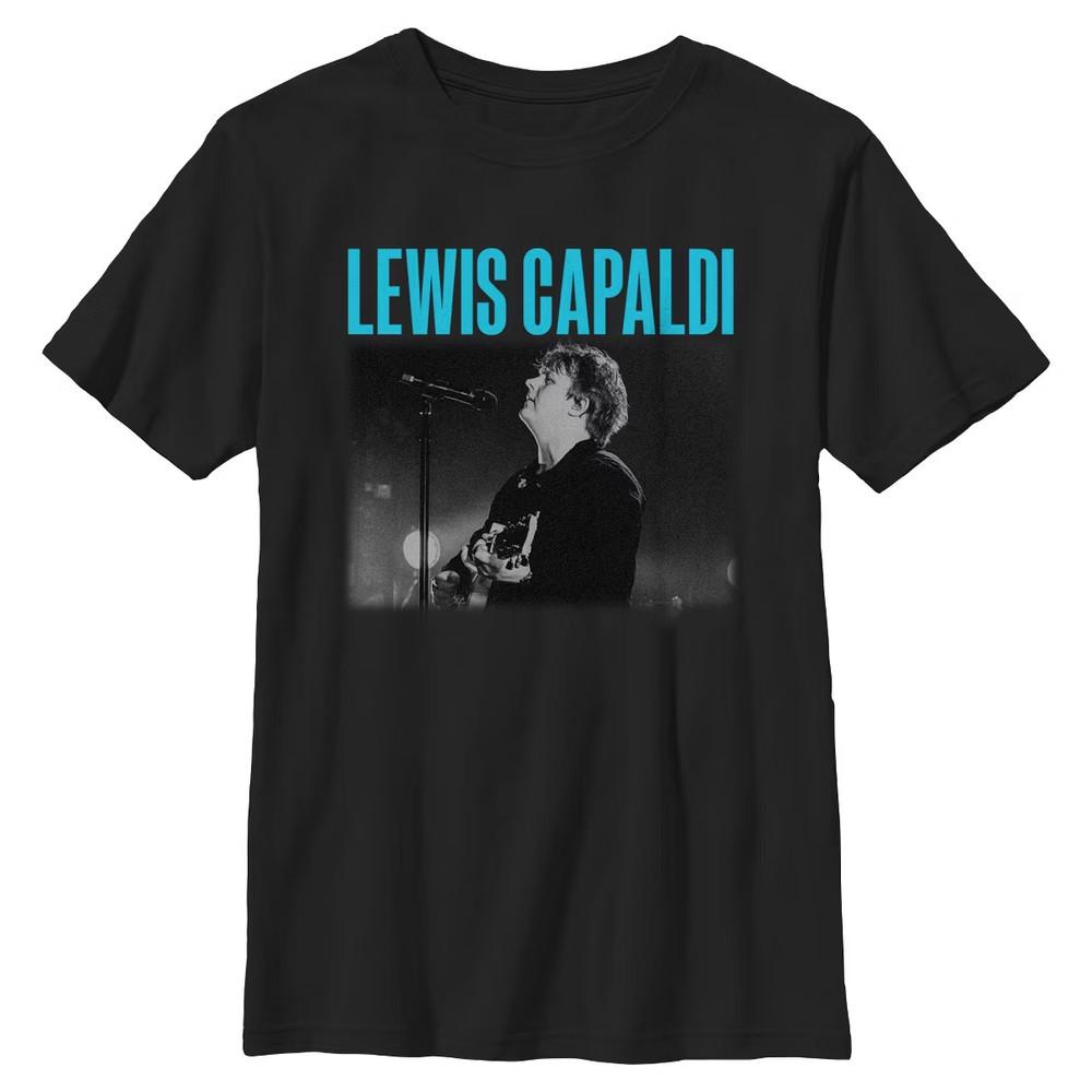 NEW Lewis Capaldi Live In Concert Heavy Cotton Black T Shirt S-5XL SE795 Unisex T-Shirt XXXL