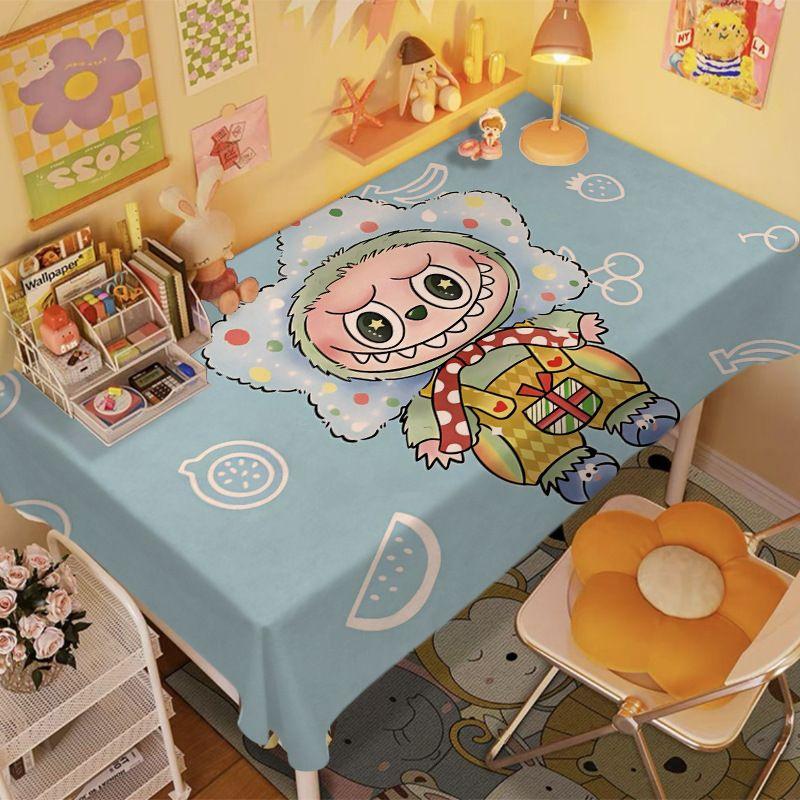 

Милая скатерть, Милый письменный стол для спальни, Пылезащитная ткань, Компьютерный стол для общежития 60X40cm