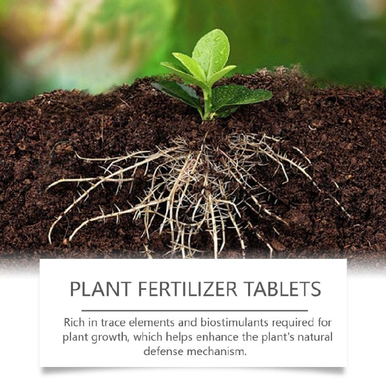 Comprehensive Plant Care Nutrients Practical Organic Fertilizers Tablets Slow Release Agent for Garden Enthusiasts