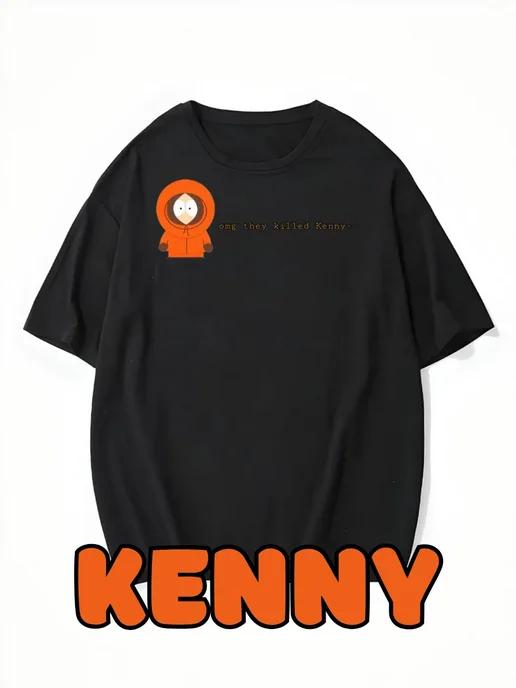 Oversized T-shirt with “South Park” print 4XL