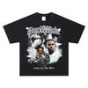 2026 Pop Smoke Tričko s grafickým motivem k poctě Retro Hip Hop Streetwear Prodyšná bavlna Krátký rukáv Kulatý výstřih Unisex