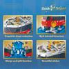 1202pcs Creative Series of Sunken Ship and Iceberg Scene Building Block Children's Assembly Building Block Toys no box
