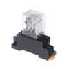 Miniature Coil Generalel Ectromagnetic Intermediate Relay Switch With Base Hh52P Led 12V Dc/220V Ac