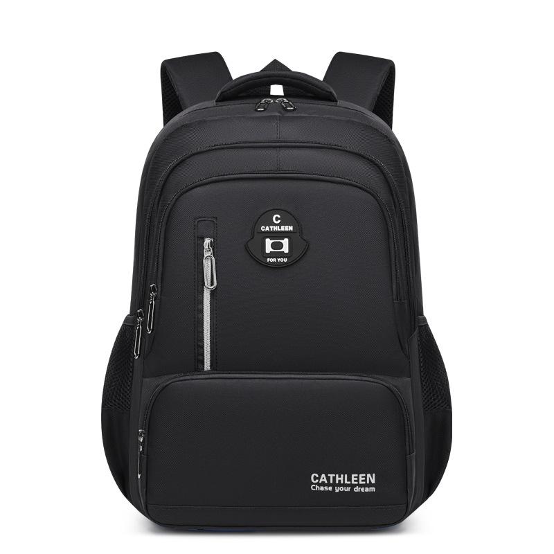 Middle School Schoolbag For Boys, Junior High School Students, High School Students, Oversized Capacity Backpack For Women, Burden Reduction And Spine