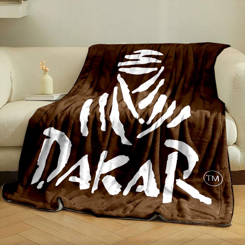 Dakar Rally Print Blanket Bedroom Blanket for Livingroom Couch Lunch Break Soft Cozy Throw for Friend's Festival Gift