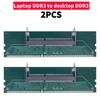Laptop To Desktop Memory Adapter Card DDR3 DDR4 DDR5 SO-DIMM To PC DIMM Card Memory Adapter Memory Stick for Desktop Laptop