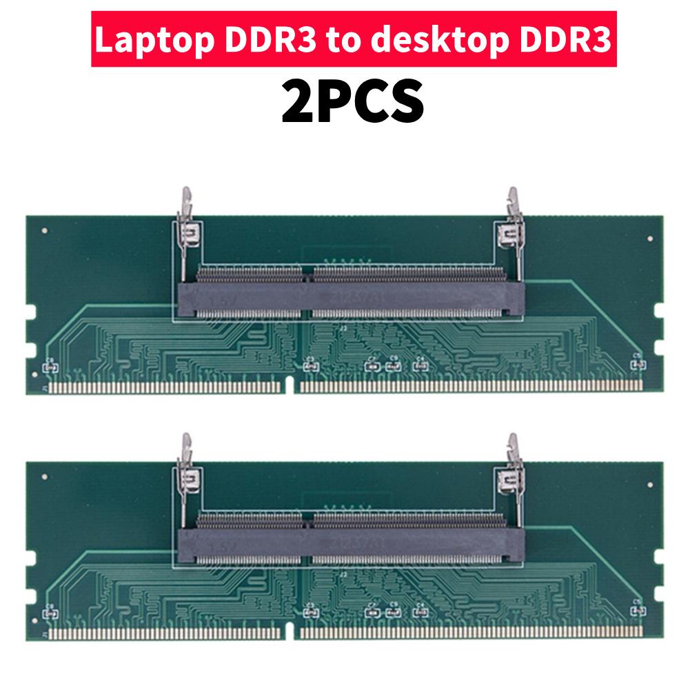 Laptop To Desktop Memory Adapter Card DDR3 DDR4 DDR5 SO-DIMM To PC DIMM Card Memory Adapter Memory Stick for Desktop Laptop