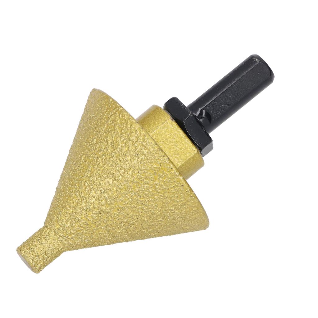 Diamond Beveling Chamfer Bit 50mm M10 Hole Enlarging Trimming Grinding Bit for Marble Quartz Ceramic
