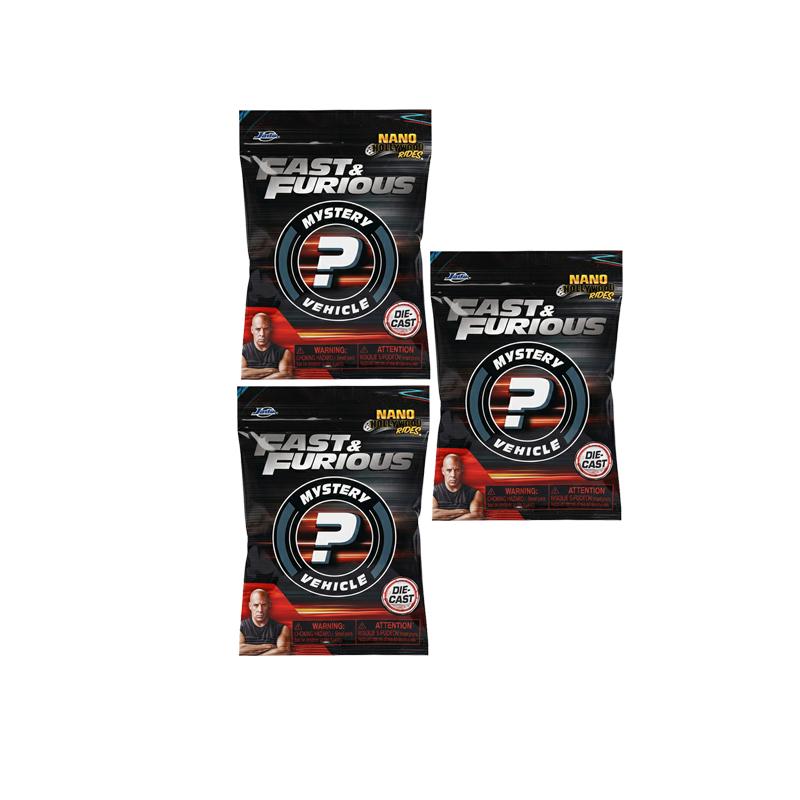 JADA W2 Fast & Furious 1:128 Diecast Metal Mini Cars Blind Box (Wave 2) - Random Movie Vehicle Collection x4