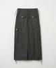 Kimwear (Women) String Cargo Skirt_Charcoal