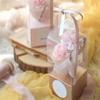Clear Bouquet Bags Elegant Flower Packaging Boxes Single Rose Flower Box For Florist Retail And Special Event