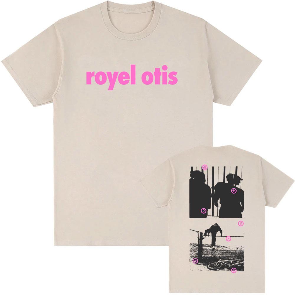 2025 Album Hickey T-shirt Royel Otis Pop Duo Band Tshirts Short Sleeve Summer Unisex Streetwear Casual Fashion Men Women T Shirt