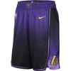 New Nike Los Angeles Lakers 2024/25 City Edition Men's Nike Dri FIT Nba Swingman Shorts FQ4410-504