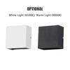 LED Wall Lamp Modern Hallway Wall Lights 6W 6500K Up Down Wall Mounted Lights Cool White Wall