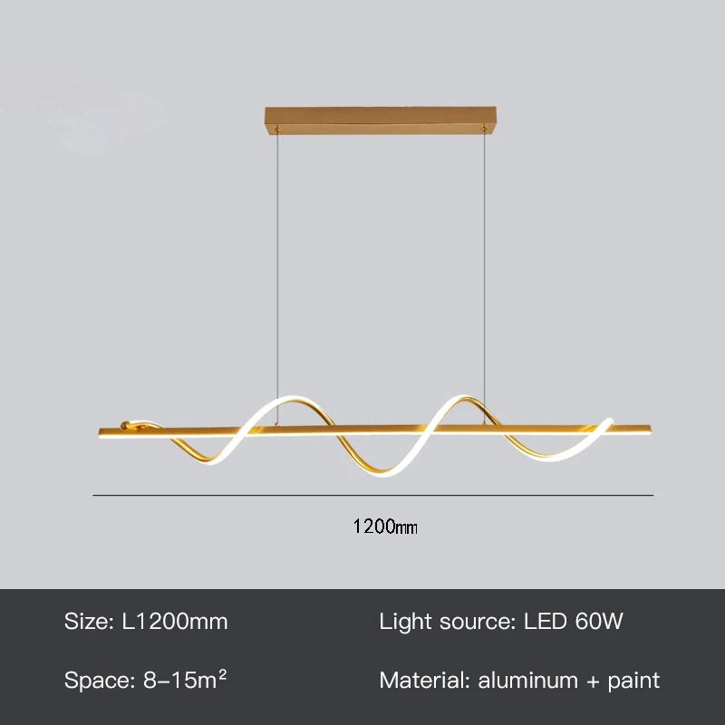 Lampă suspendată LED modernă pentru living, sufragerie, masă de bucătărie, decor restaurant, candelabre suspendate, lumini suspendate de interior pentru casă