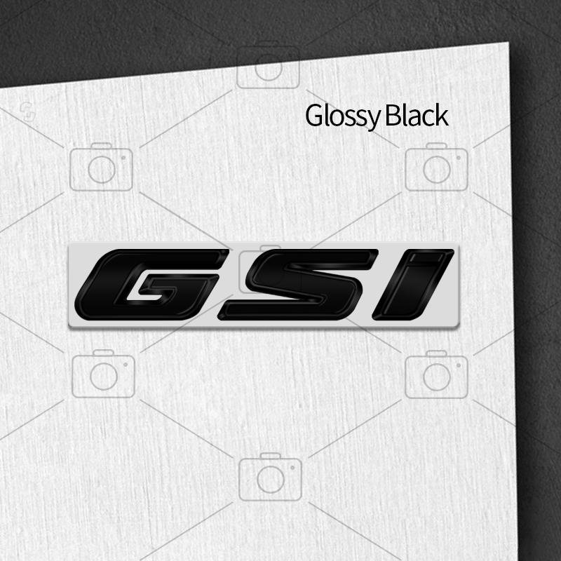 Car Metal Body GSI Logo Letter Decals Styling Badge Trunk Emblems Sticker For Opel Vauxhall Meriva Junior Zafira Mokka Adam VXR