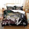 3rd,  Lupin 3D Print Anime Duvet Cover Set Single Double Queen King Size Bedding Set for Boys Duvet Cover Bed Set Quilt Cove