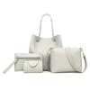 2024 Spring Lychee Grain Women's Fashion Large Handbag & Crossbody Bucket Bag Set