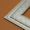 Mini Square Stainless Steel L-shaped Double Sided High Precision Scale Multifunctional Thickened Corner Ruler For Leather Design