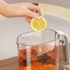 Convenient Water Kettle with Filter Cold Kettles Large Capacity Fruit Teapots Bucket Plastic Material Suitable for Travel