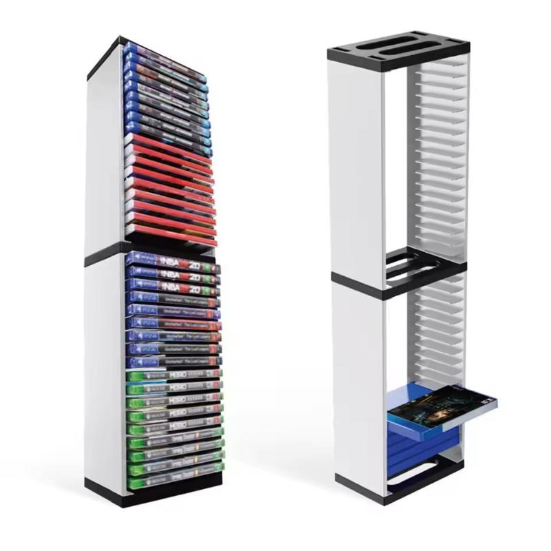 Console Disc Double-layer 36 CD Storage Box Holder For PS5/PS4/Nintendo Switch Disc Shelf For Xbox Series X Holder Accessories