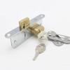 1PC Aluminum Alloy Door Window Locks Framed Door Locks Sliding Spring Door Floor Locks Shop Gate Hardware Accessories with Key