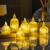 Outdoor Camping Atmosphere Night LightsElectronic CandlesTent Decorations Photo Props Birthday Table Arrangements