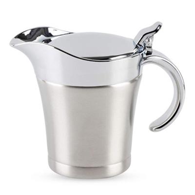 304 Stainless Steel Steak Sauce Pot Multipurpose Insulated Gravy Boat Practical Kitchen Sauce Storage Container