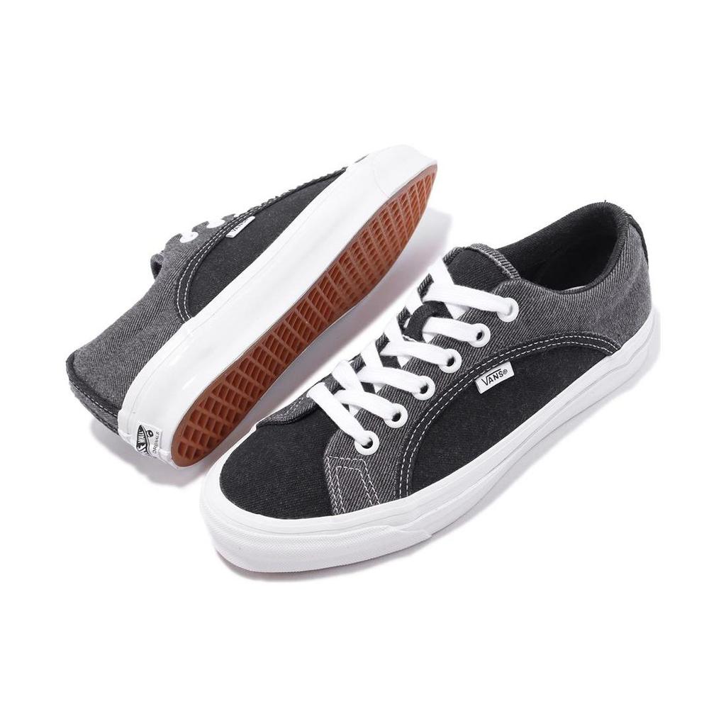Vans OG Lampin LX Denim - Black White Unisex Sneakers VN0A7Q4UBLK