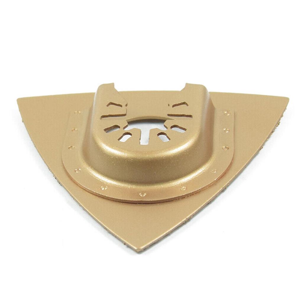 Triangular Carbide Grit Grinding Rasp Blade for Oscillating Multitool