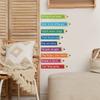 Creative Motivational Phrase Colored Pencil Study Room Home Background Decorative Wall Sticker