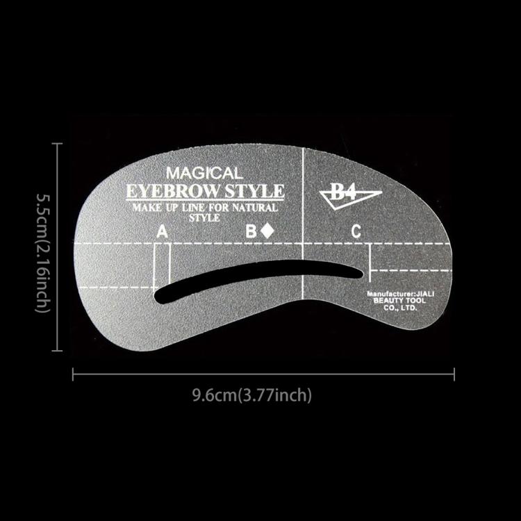 24 In 1 Eyebrow Stencil Shape Template Tools